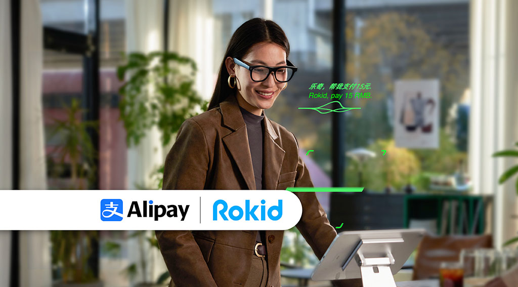 Alipay and Rokid Launch AR Glasses Payment Function for In-Store Payments in China Rokid AR payment glasses