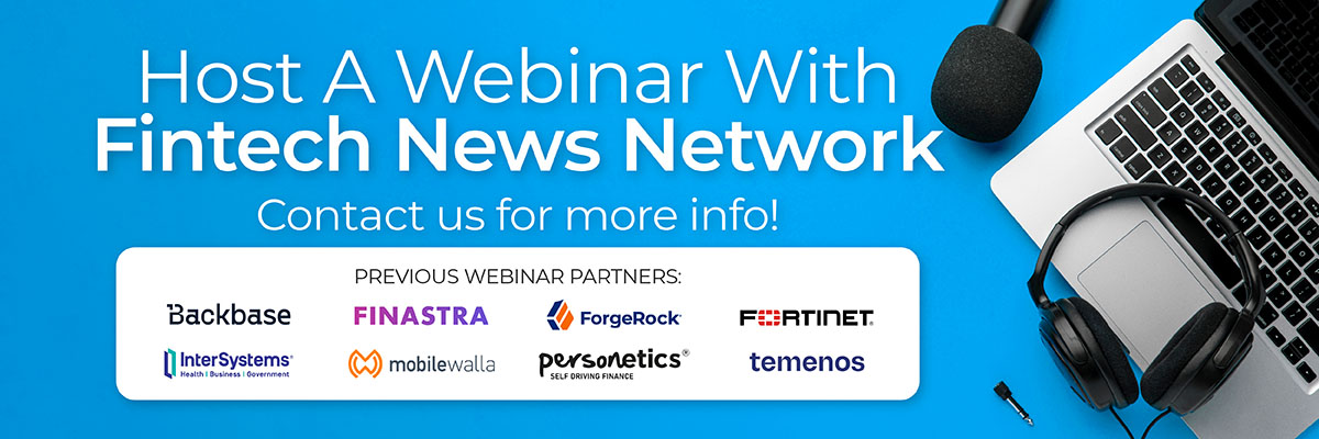 Image: Invitation to host a webinar with Fintech News Network. Contact us for more information
